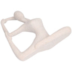 Yoga Pose Statue Nordic Sandstone Resin Yoga Pose Figurines Collectible Decoration Gifts for Home Office DecorBL562