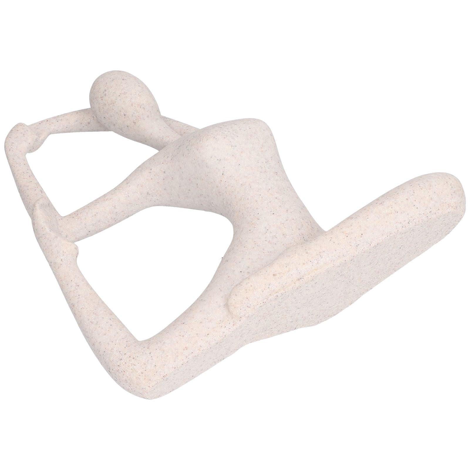 Yoga Pose Statue Nordic Sandstone Resin Yoga Pose Figurines Collectible Decoration Gifts for Home Office DecorBL562