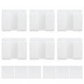 6Pcs Wall Mount Phone Holder Universal Adhesive Mobile Phone Charging Stand for Home Bedroom BathroomWhite