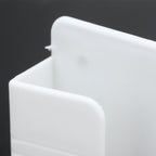 6Pcs Wall Mount Phone Holder Universal Adhesive Mobile Phone Charging Stand for Home Bedroom BathroomWhite