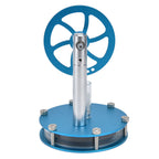 Low Temperature Air Engine Motor Model Mini Hot Air Engine Education Toy Science Experiment Tool