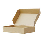 Ultrahard Paper Box 3 Layers Reusable Recyclable Packaging Packing Box Pizza Box for Gift Art Craft250x48x43 mm / 9.8x1.9x1.7 in