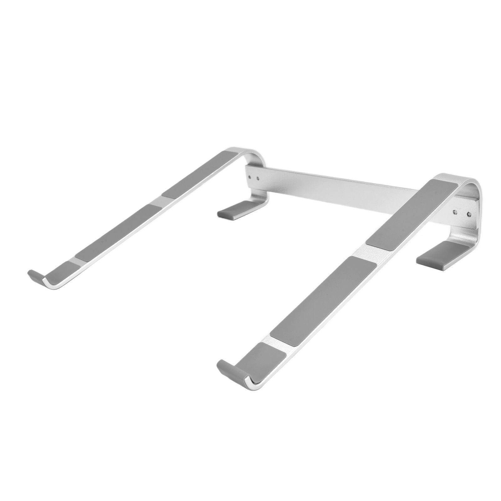 Universal Laptop Stand Heat Dissipation Aluminum Alloy Ergonomic Design Computer Riser Shelf Silver