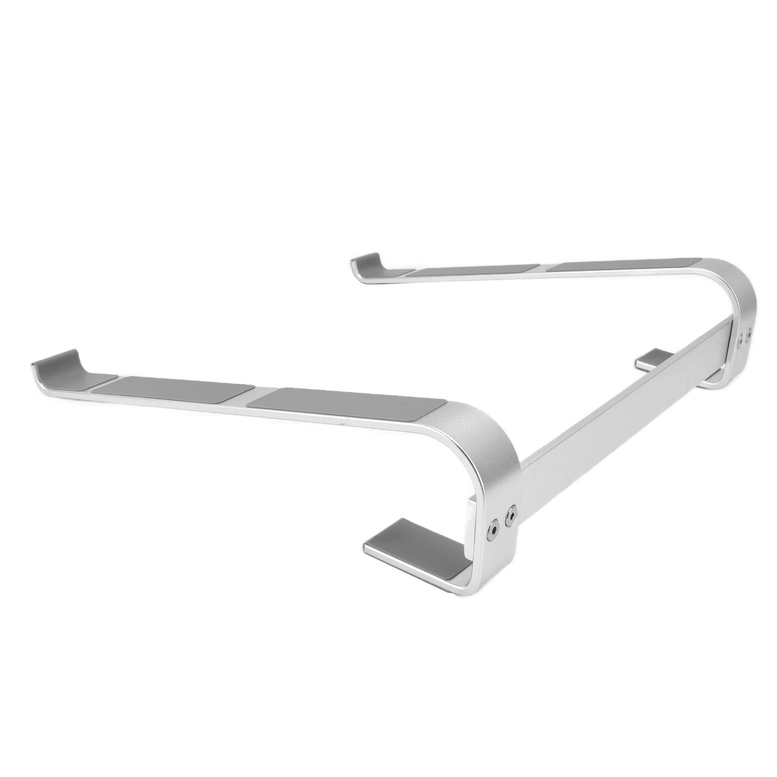 Universal Laptop Stand Heat Dissipation Aluminum Alloy Ergonomic Design Computer Riser Shelf Silver
