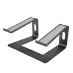 Aluminum Alloy Laptop Stand Portable Computer Stand Riser Desktop Metal Base Cooling Bracket Space Grey