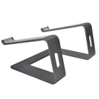Aluminum Alloy Laptop Stand Portable Computer Stand Riser Desktop Metal Base Cooling Bracket Space Grey