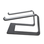 Aluminum Alloy Laptop Stand Portable Computer Stand Riser Desktop Metal Base Cooling Bracket Space Grey