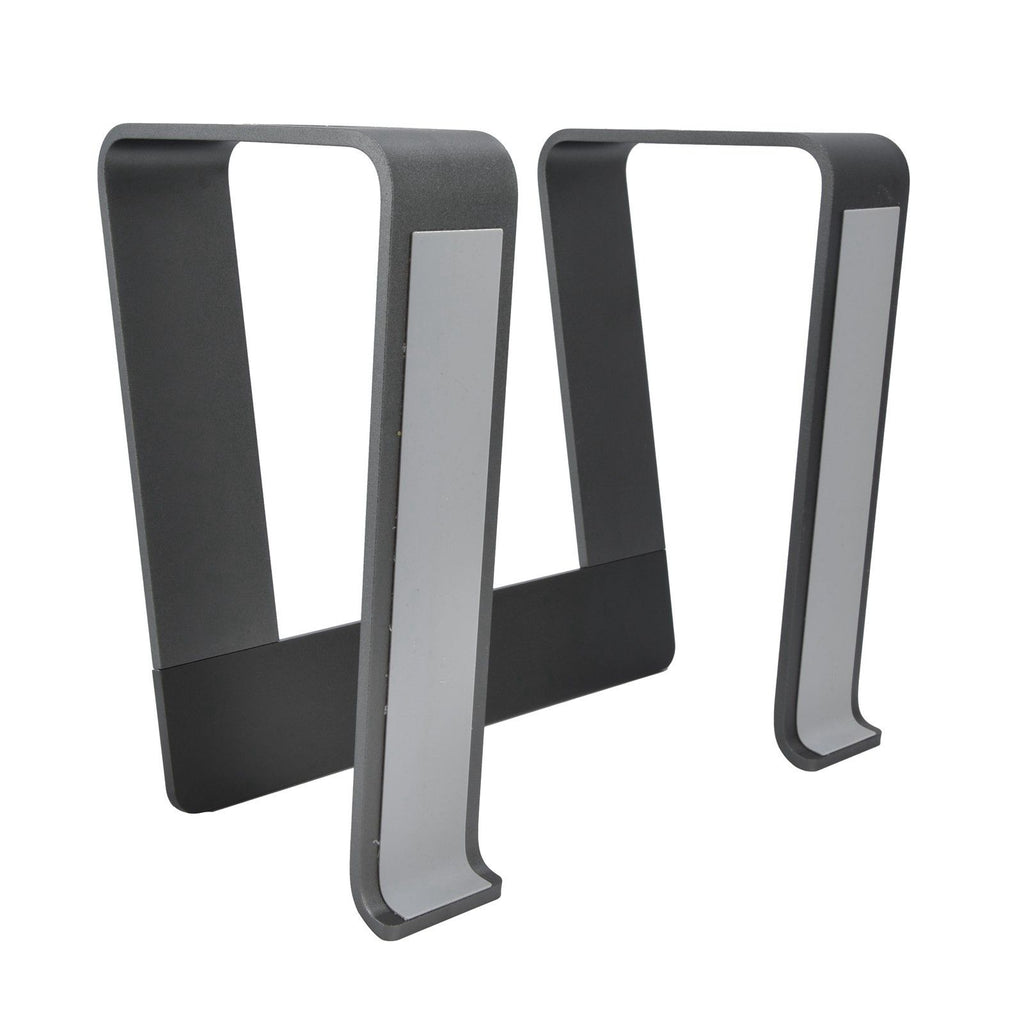 Aluminum Alloy Laptop Stand Portable Computer Stand Riser Desktop Metal Base Cooling Bracket Space Grey