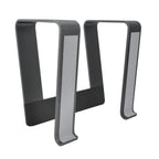 Aluminum Alloy Laptop Stand Portable Computer Stand Riser Desktop Metal Base Cooling Bracket Space Grey