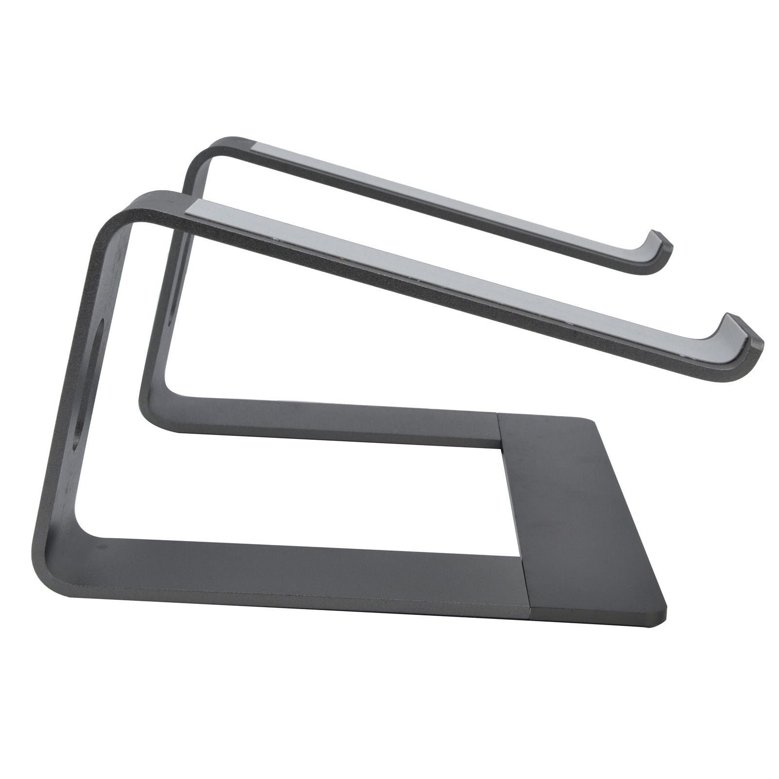 Aluminum Alloy Laptop Stand Portable Computer Stand Riser Desktop Metal Base Cooling Bracket Space Grey