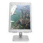 Adjustable Tablet Stand Holder Aluminium Alloy Portable Foldable Desktop Mobile Phone Stand Silver
