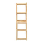 Foldable Wine Cabinet Pine Durable Elegant Simple Wine Rack Cabinet for Home Hotel OfficeWood Color 10 Bottles