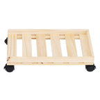 Mobile Computer Host Bracket Wooden CPU Stand with Good Heat Dissipation Performance for Office and Home