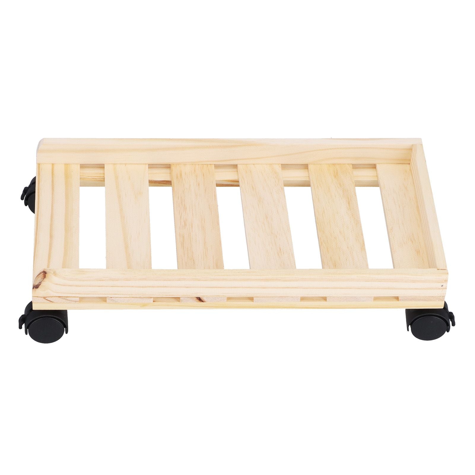 Mobile Computer Host Bracket Wooden CPU Stand with Good Heat Dissipation Performance for Office and Home