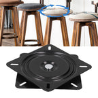 Seat Swivel Turntable Bearing Full Bead Durable Multifunctional Stable Sturdy Square Swivel Plate for Bar Car