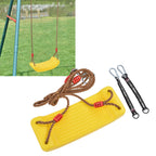 Children Swing Seat with Rope Wear Resistance Outdoor Garden Games for Kids Boys Girls