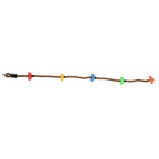 194cm Disc Swing Rope Plastic Multicolor Platforms for Children Balconies Courtyards Outdoor