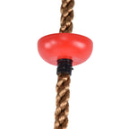 194cm Disc Swing Rope Plastic Multicolor Platforms for Children Balconies Courtyards Outdoor