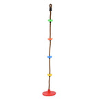 Disc Swing Seat Climbing Rope Colorful High Strength for Kids Children Indoors Outdoors