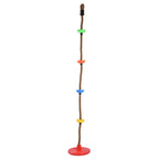 Disc Swing Seat Climbing Rope Colorful High Strength for Kids Children Indoors Outdoors