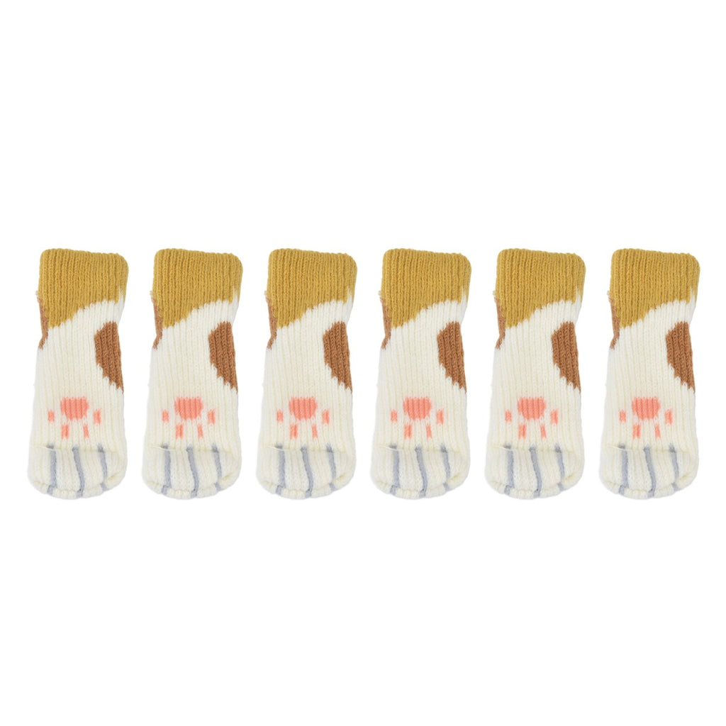 20pcs Furniture Leg Covers High Elastic Knitted Chair Leg Floor Protectors for Moving Easily and Reduce Noise