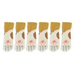 20pcs Furniture Leg Covers High Elastic Knitted Chair Leg Floor Protectors for Moving Easily and Reduce Noise