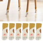 20pcs Furniture Leg Covers High Elastic Knitted Chair Leg Floor Protectors for Moving Easily and Reduce Noise
