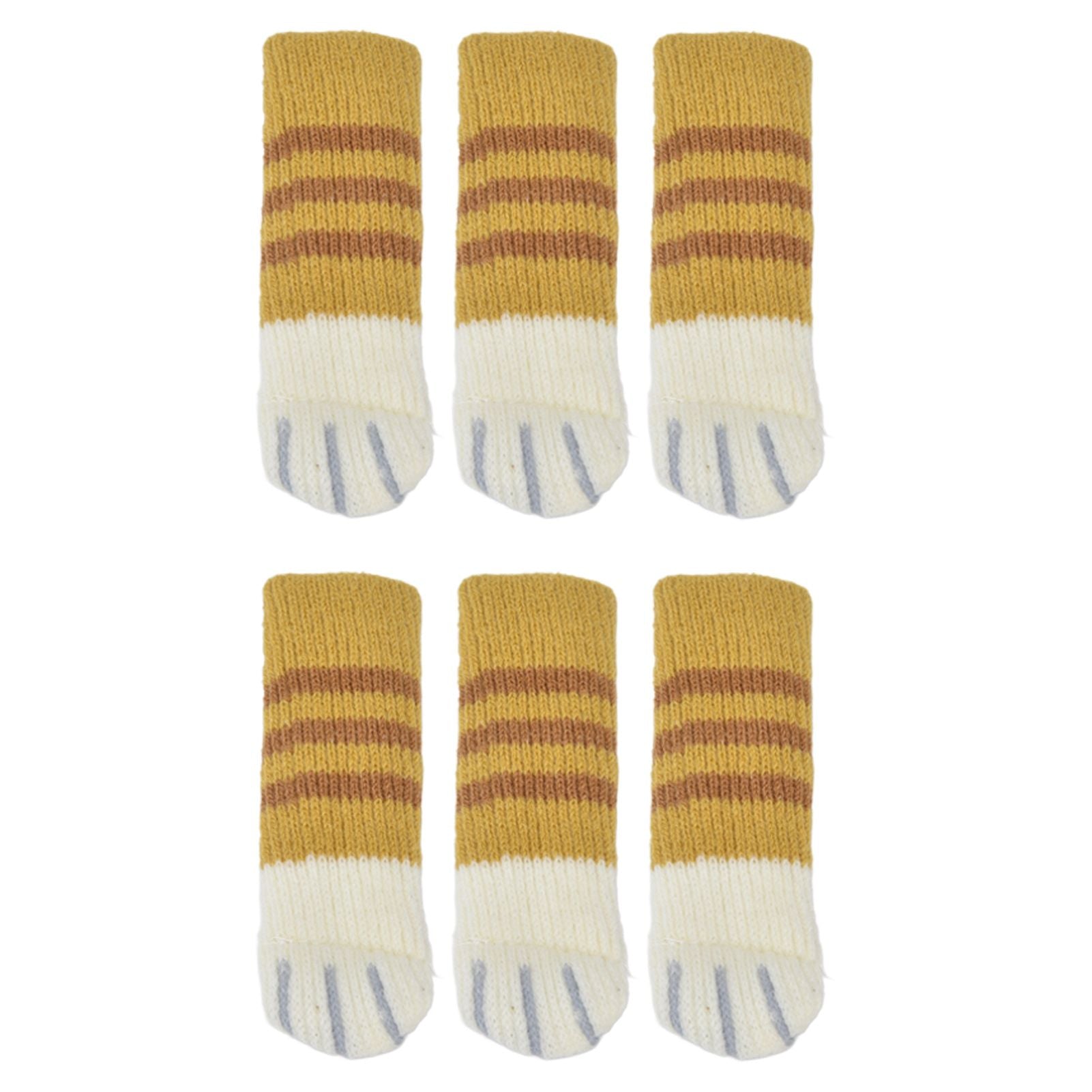 20pcs Furniture Leg Covers High Elastic Knitted Chair Leg Floor Protectors for Moving Easily and Reduce Noise