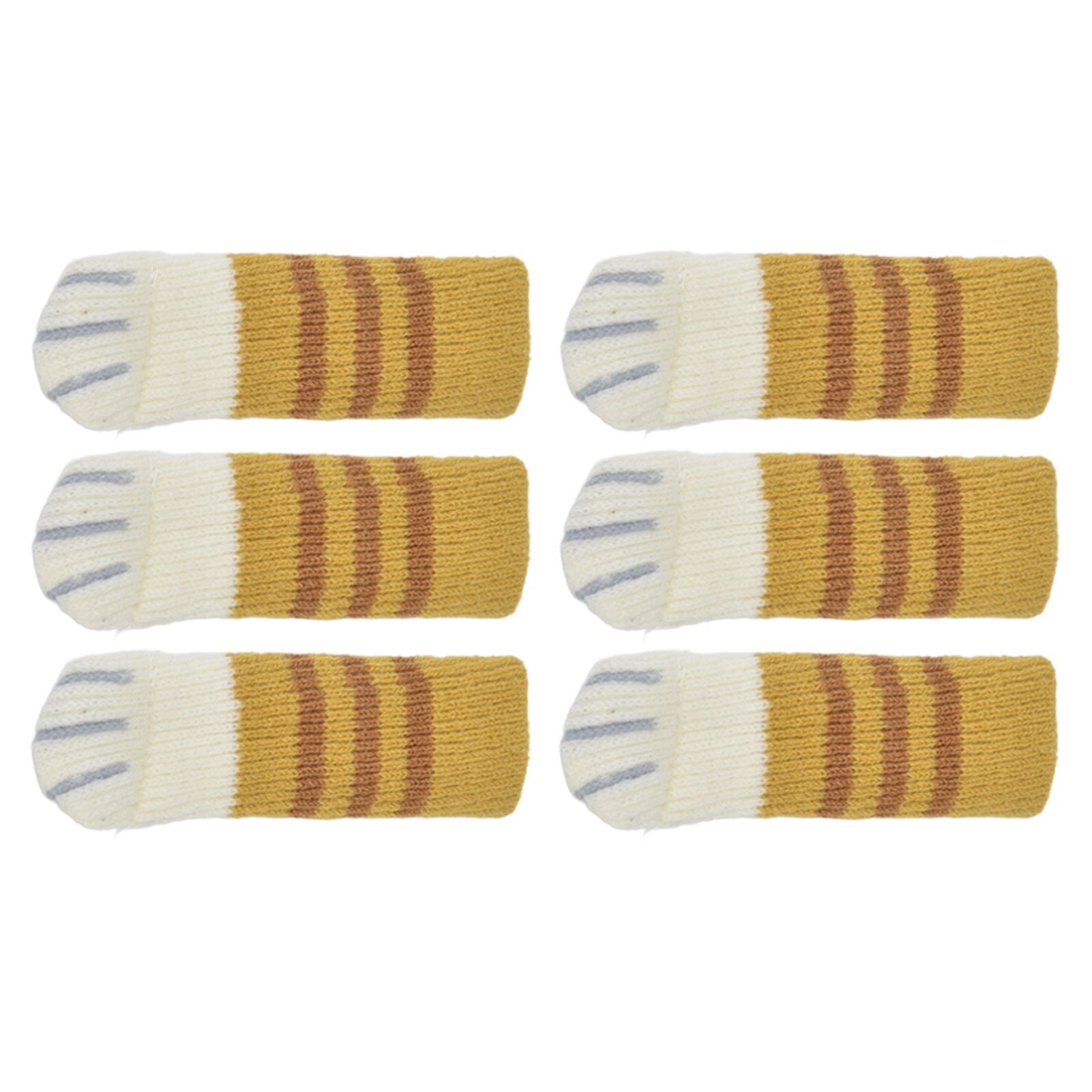 20pcs Furniture Leg Covers High Elastic Knitted Chair Leg Floor Protectors for Moving Easily and Reduce Noise