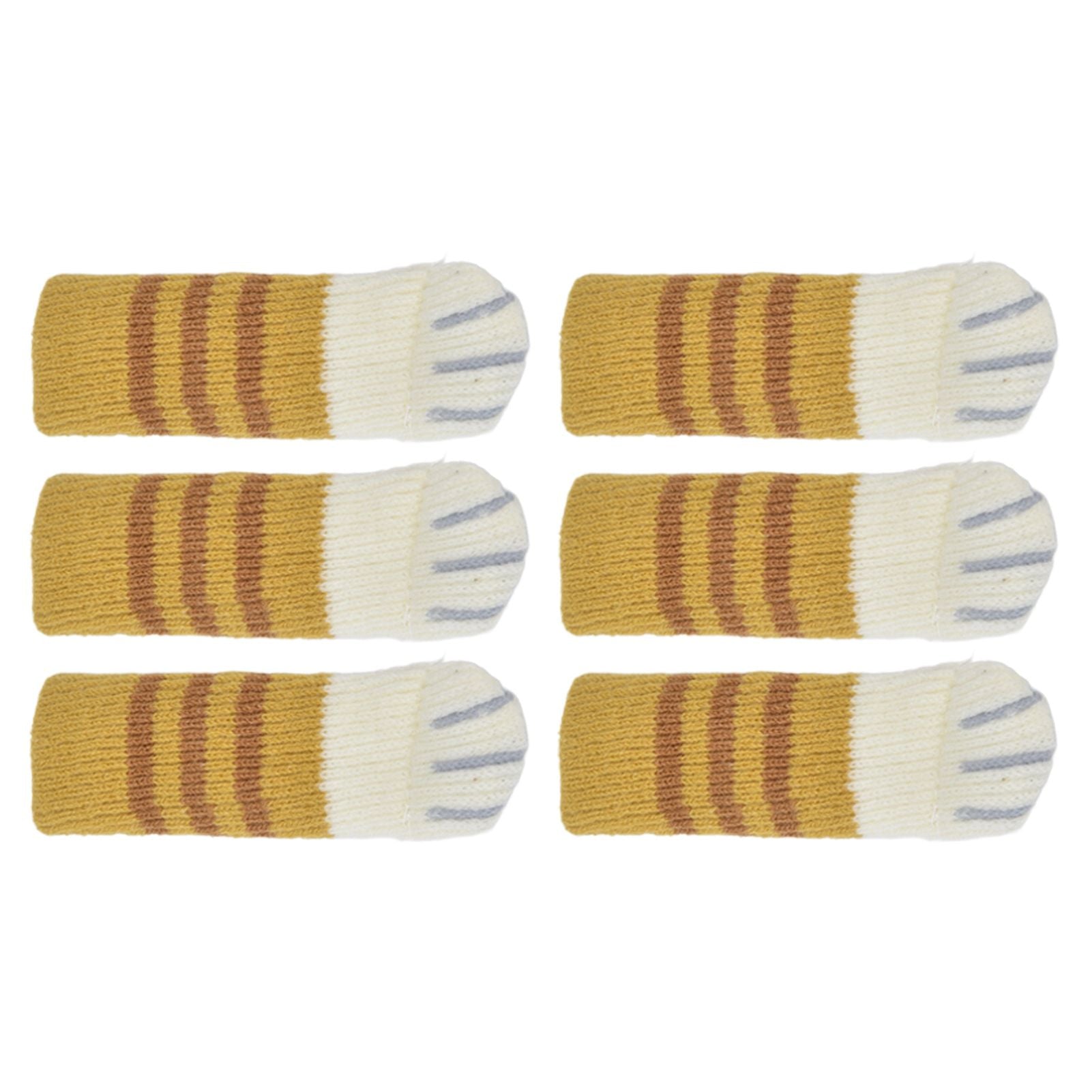 20pcs Furniture Leg Covers High Elastic Knitted Chair Leg Floor Protectors for Moving Easily and Reduce Noise