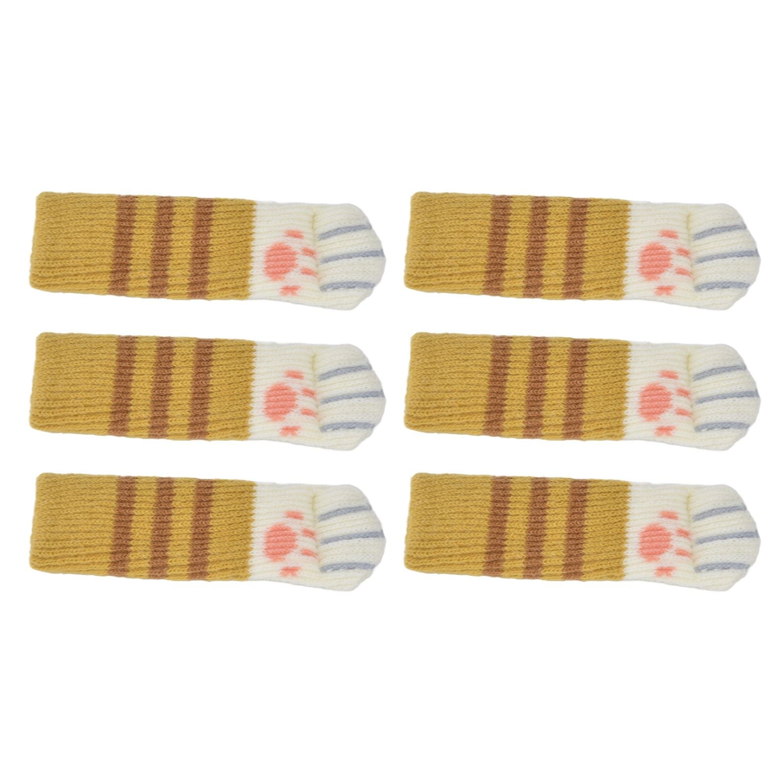 20pcs Furniture Leg Covers High Elastic Knitted Chair Leg Floor Protectors for Moving Easily and Reduce Noise