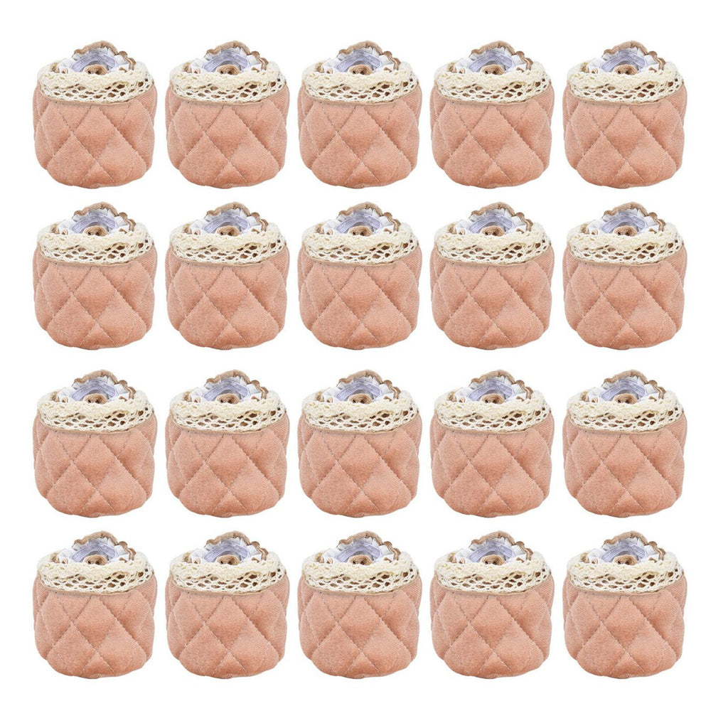 20Pcs Furniture Leg Covers Covers Flannel Lace Thickened Chair Legs Floor Protectors Wear Resistant