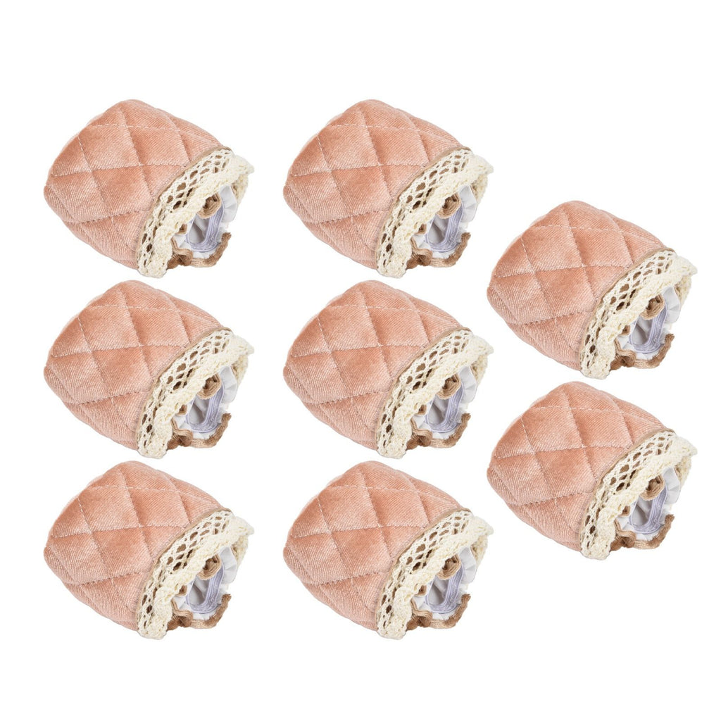 20Pcs Furniture Leg Covers Covers Flannel Lace Thickened Chair Legs Floor Protectors Wear Resistant