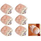 20Pcs Furniture Leg Covers Covers Flannel Lace Thickened Chair Legs Floor Protectors Wear Resistant