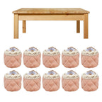 20Pcs Furniture Leg Covers Covers Flannel Lace Thickened Chair Legs Floor Protectors Wear Resistant