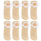 25Pcs Furniture Leg Cover Foot Cover Mat Floor Protector Double Layer Knitted Set Kit