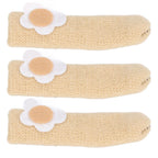 25Pcs Furniture Leg Cover Foot Cover Mat Floor Protector Double Layer Knitted Set Kit