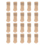 20PCS Chair Leg Covers Acrylic Silicone Double Layer Elastic Furniture Legs Floor Protectors
