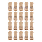 20PCS Chair Leg Covers Acrylic Silicone Double Layer Elastic Furniture Legs Floor Protectors