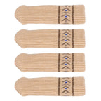 20PCS Chair Leg Covers Acrylic Silicone Double Layer Elastic Furniture Legs Floor Protectors