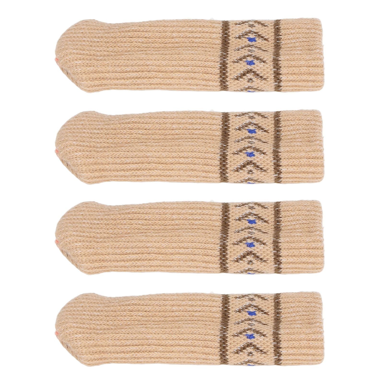 20PCS Chair Leg Covers Acrylic Silicone Double Layer Elastic Furniture Legs Floor Protectors