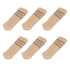 20PCS Chair Leg Covers Acrylic Silicone Double Layer Elastic Furniture Legs Floor Protectors