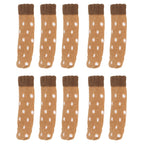 24Pcs Chair Leg Protector 2 Layer Furniture Caps Covers Floor Mute Pads Mats Accessories