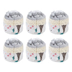 20pcs Chair Cover Flannel Material Double Thickness Elastic Reducing Noise 8cm/3.1in Foot Protectors for Home