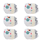 20pcs Chair Cover Flannel Material Double Thickness Elastic Reducing Noise 8cm/3.1in Foot Protectors for Home