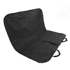 Dog Car Seats Cover Oxford Cloth Buckle Design Adjustable Strap PVC Waterproof Removable Dog Seats Pad for CarsBlack