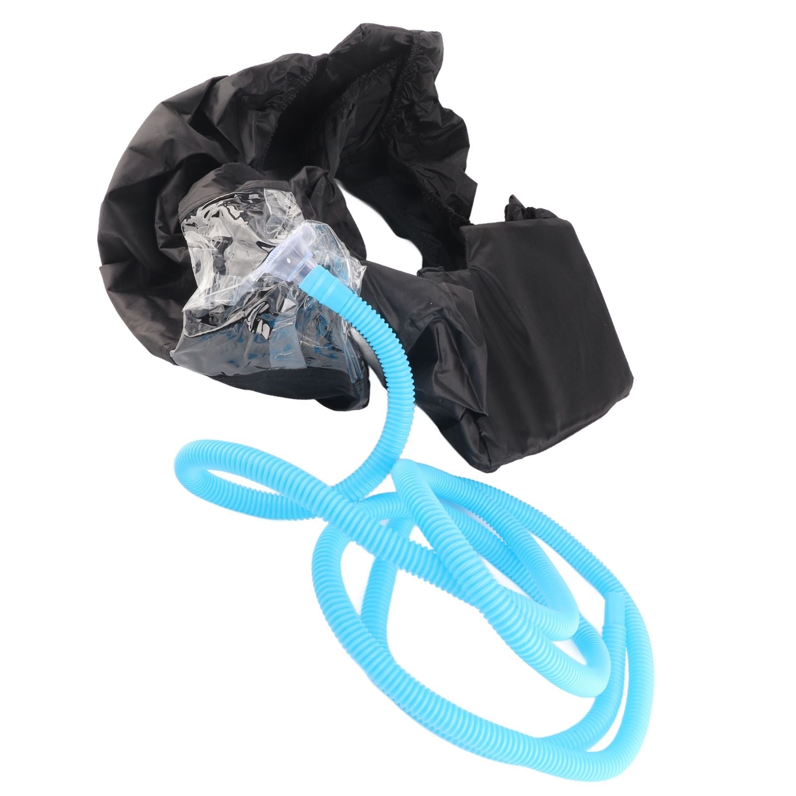 Wall Mounted Air Conditioning Cleaning Cover Bag with Drain Pipe for 1‑1.5P Air Conditioner Black