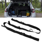 Vehicle‑Mounted Fishing Rod Holder Carrier 5 Hole Pole Rack Belt Strap Fishing Tackle AccessoriesBlack 5 Hole 140‑200cm