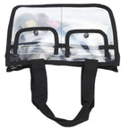 Clear Toiletry Bag EVA Portable Transparent Cosmetic Makeup Bag for Traveling Vacation