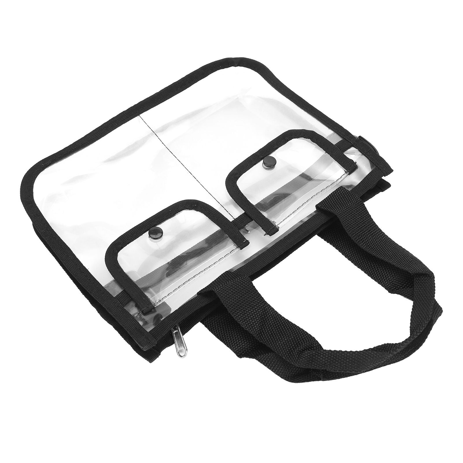 Clear Toiletry Bag EVA Portable Transparent Cosmetic Makeup Bag for Traveling Vacation
